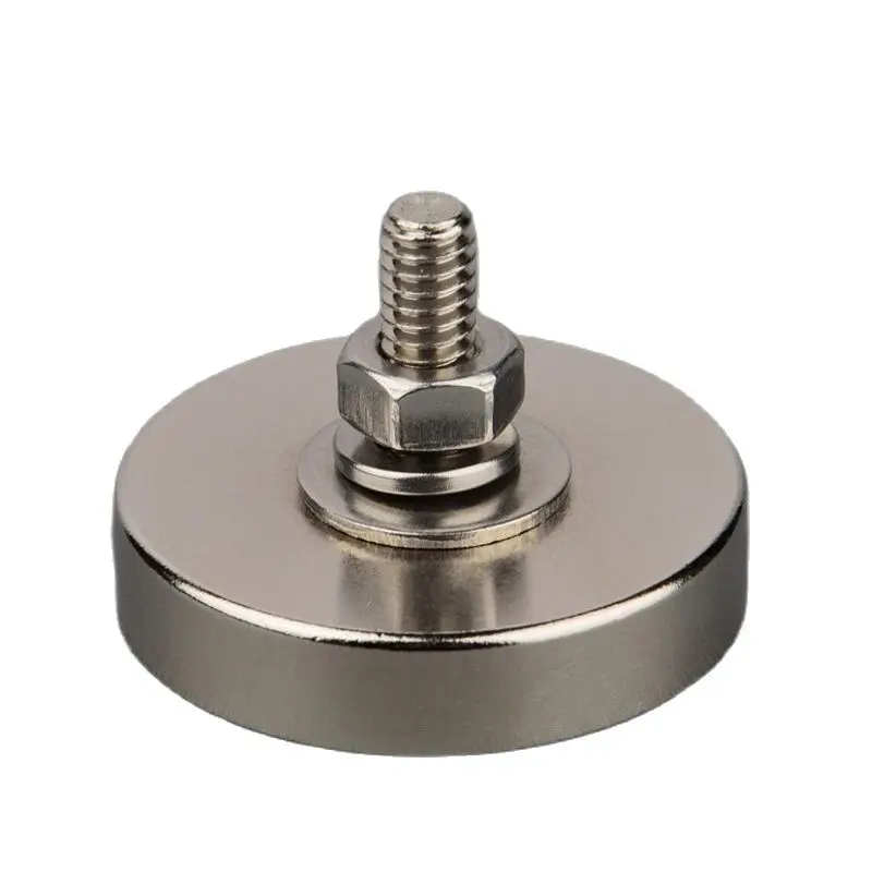 2PCS 150lb Magnet Power Strong Neodymium Magnet Design Fixed Magnet Disk Base with 1/4''-20 Male Threaded Stud
2PCS 150lb Magnet Power Strong Neodymium Magnet Design Fixed Magnet Disk Base with 1/4''-20 Male Threaded Stud