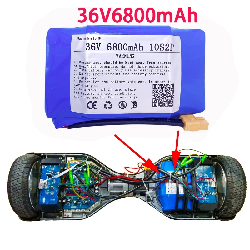 100% Original 36v 6.8Ah lithium battery 10s2p 36v Battery 6800mAh lithium ion pack 42V 6800mah scooter twist car battery
100% Original 36v 6.8Ah lithium battery 10s2p 36v Battery 6800mAh lithium ion pack 42V 6800mah scooter twist car battery