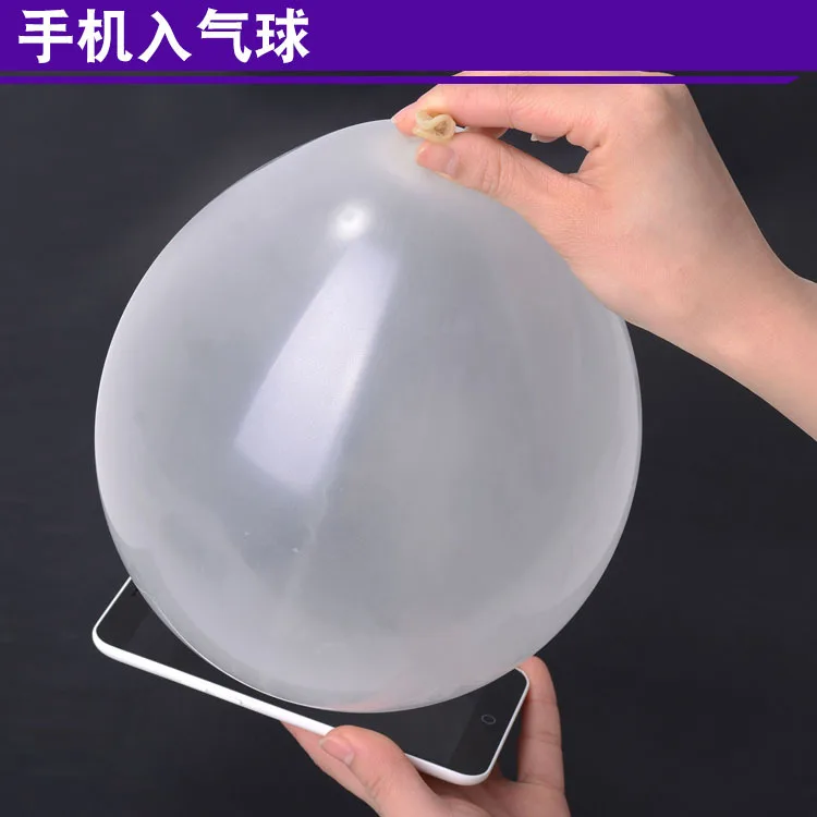 Thickened Mobile Phone Into The Balloon Card Into The Balloon/coin Into The Balloon Magic Props Set Close-up + Teaching
Thickened Mobile Phone Into The Balloon Card Into The Balloon/coin Into The Balloon Magic Props Set Close-up + Teaching