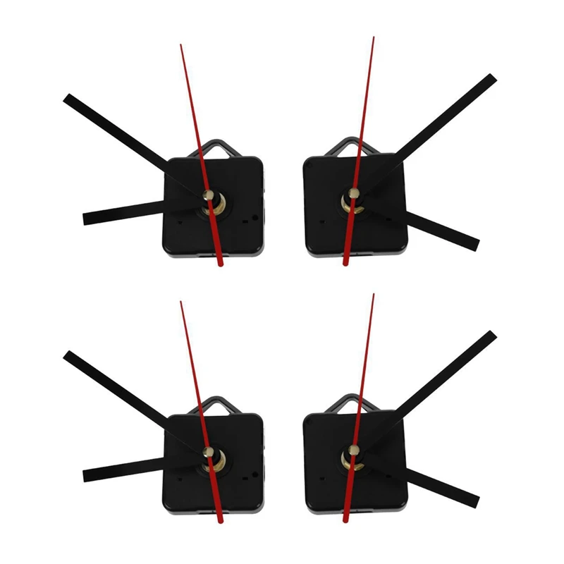 4X DIY Quartz Clock Movement Mechanism Repair Replace Kit Parts + Black Red Hand
4X DIY Quartz Clock Movement Mechanism Repair Replace Kit Parts + Black Red Hand