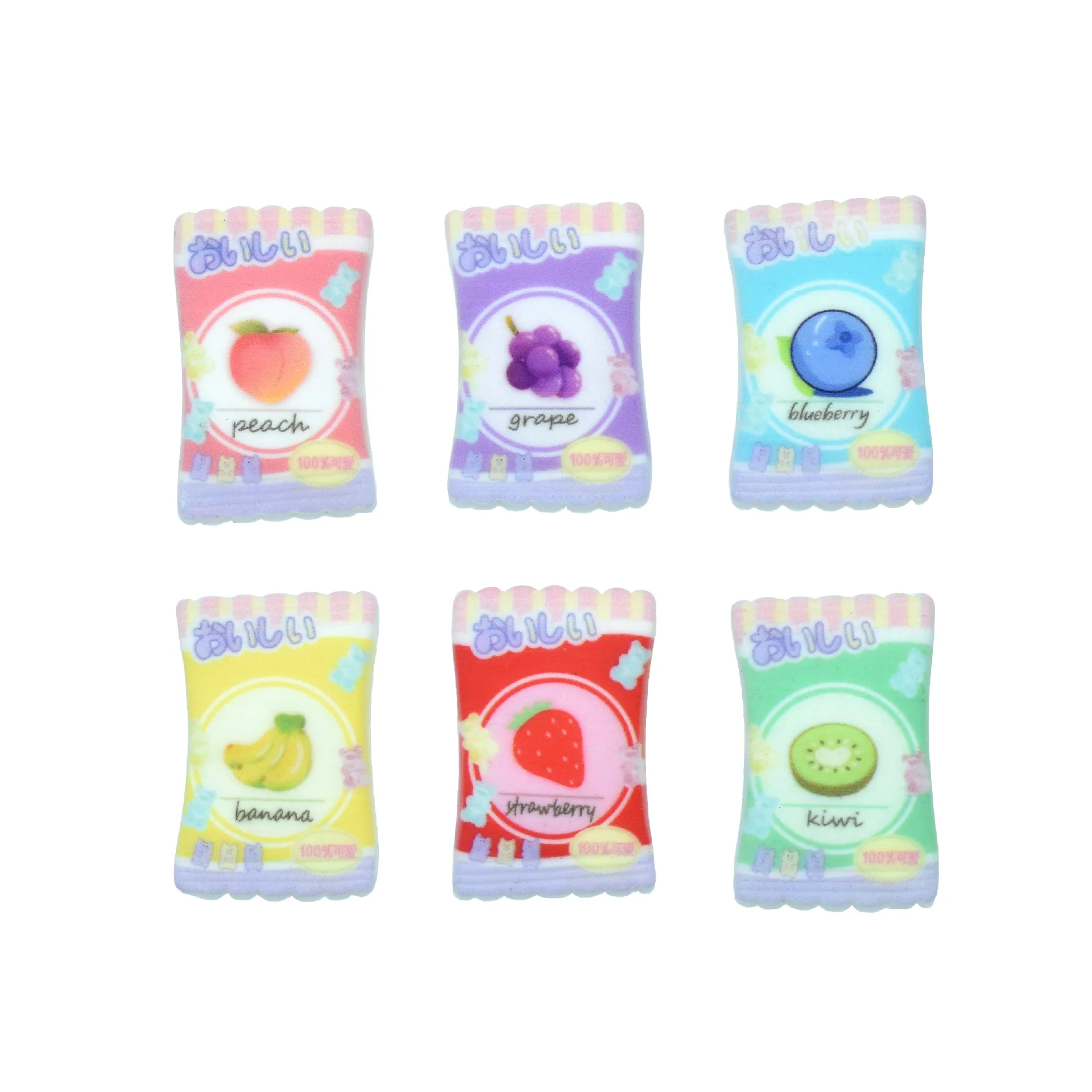 10 Pcs Diy Resin Accessories Candy Fruit Series Cream Drop Glue Mobile Phone Case Material Shark Clip Hair Accessories
10 Pcs Diy Resin Accessories Candy Fruit Series Cream Drop Glue Mobile Phone Case Material Shark Clip Hair Accessories