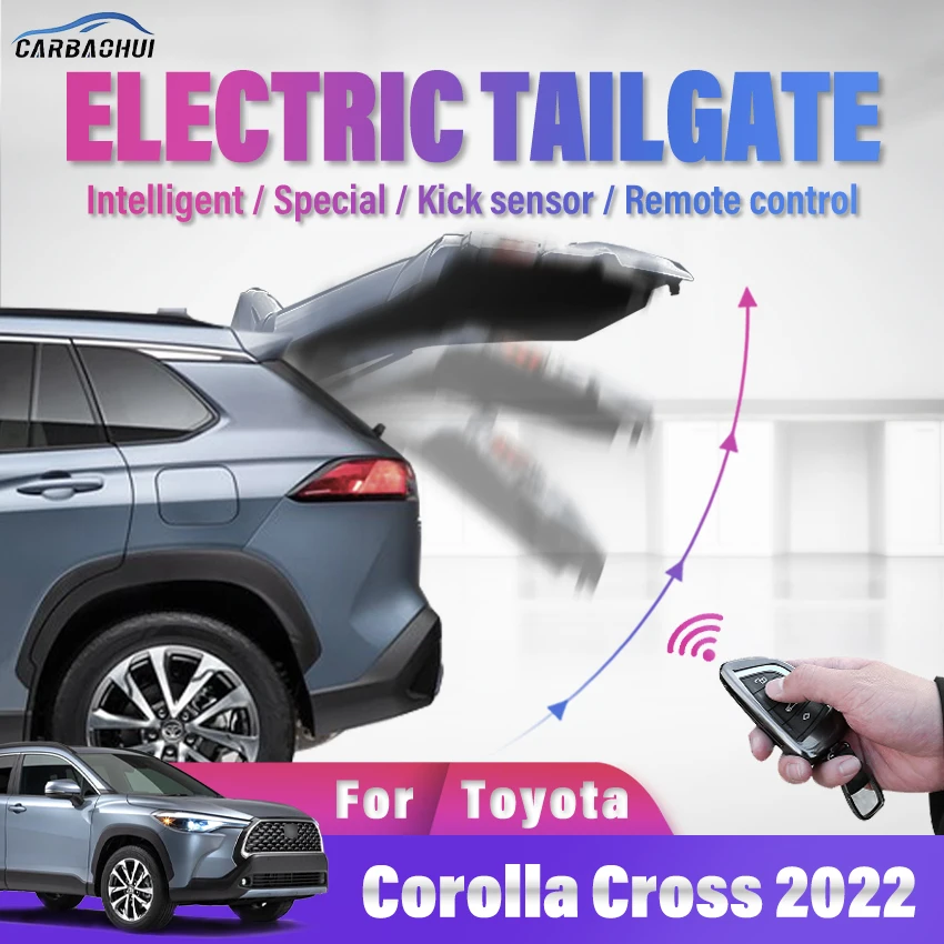 Intelligent electric tailgate Car Modified Kick Sensor Remote Control Automatic Lifting For Toyota Corolla Cross 2022
Intelligent electric tailgate Car Modified Kick Sensor Remote Control Automatic Lifting For Toyota Corolla Cross 2022