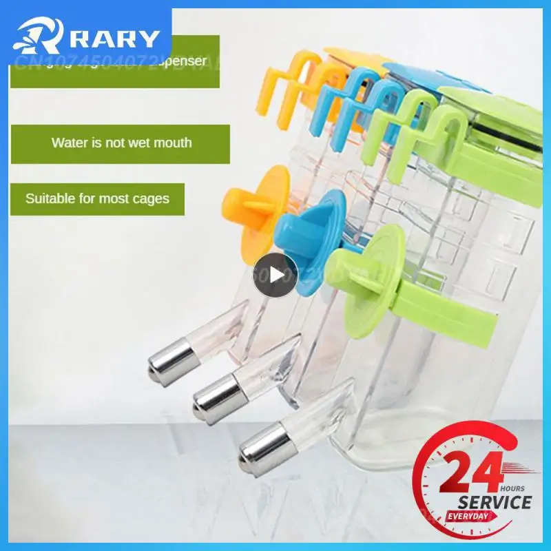 Cat Drinking Bottle Pp+stainless Steel Material Watertight Dog Water Feeder Complete Automatic Feeding Hanging Drinking Fountain 
Cat Drinking Bottle Pp+stainless Steel Material Watertight Dog Water Feeder Complete Automatic Feeding Hanging Drinking Fountain