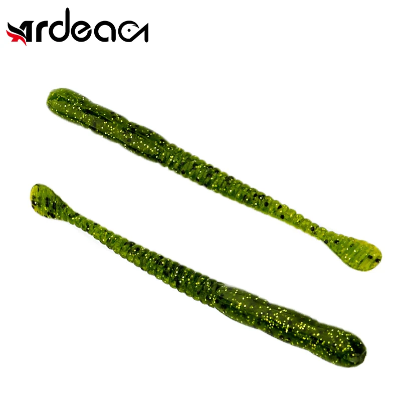 

Ardea Kut Tail Worm Soft Bait 100mm/10pcs Maggot Worms Stick Silicone Earthworm Fishing Lure Trout Pike Artificial Wobbler