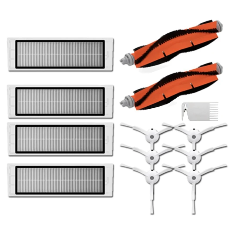 Main Brush+Hepa Filter+Side Brush for Xiaomi Mi Robot Vacuum Cleaner Spare Parts Vacuum Cleaner Accessories Roborock S5
Main Brush+Hepa Filter+Side Brush for Xiaomi Mi Robot Vacuum Cleaner Spare Parts Vacuum Cleaner Accessories Roborock S5
