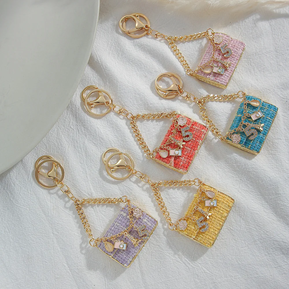 New Small incense style handbag keychain small pendant Keychains Fashion for Women Bag Pendant Jewelry Trinket Key Ring
New Small incense style handbag keychain small pendant Keychains Fashion for Women Bag Pendant Jewelry Trinket Key Ring