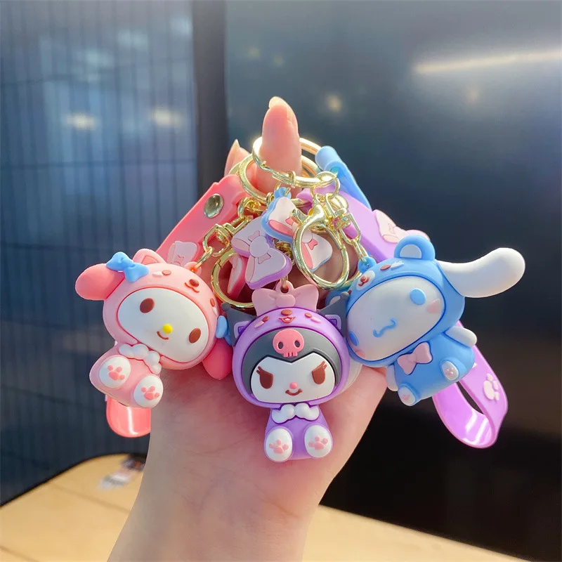Sanrio Hello Kitty Kuromi Cinnamoroll Purin Melody Cartoon Anime Figures Kawaii Pendant Keychain Doll Toy Gifts for Children
Sanrio Hello Kitty Kuromi Cinnamoroll Purin Melody Cartoon Anime Figures Kawaii Pendant Keychain Doll Toy Gifts for Children
