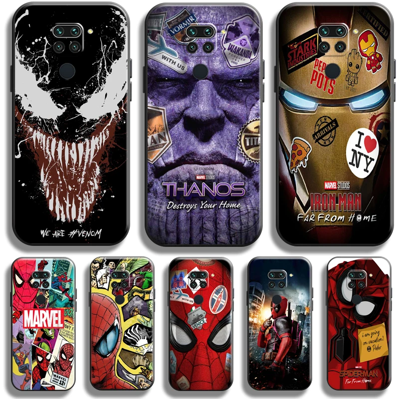 Spiderman Iron Man Venom For Xiaomi Redmi Note 9 9 Pro 9T 5G Phone Case Funda Carcasa Silicone Cover Back Black Soft
Spiderman Iron Man Venom For Xiaomi Redmi Note 9 9 Pro 9T 5G Phone Case Funda Carcasa Silicone Cover Back Black Soft