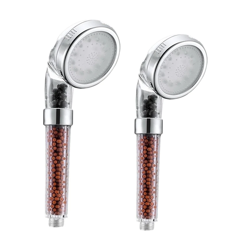 SEWS-LED Shower Head With Filter Beads, High Pressure Handheld Shower Head Spray 3 Colors Change With Temperature
SEWS-LED Shower Head With Filter Beads, High Pressure Handheld Shower Head Spray 3 Colors Change With Temperature