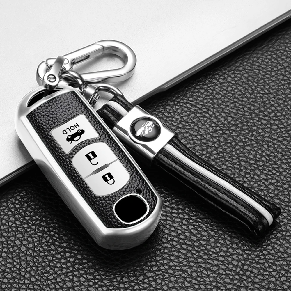 Кожаный чехол для автомобильного ключа дистанционного управления из ТПУ для Mazda 2 3 5 6
Кожаный чехол для автомобильного ключа дистанционного управления из ТПУ для Mazda 2 3 5 6