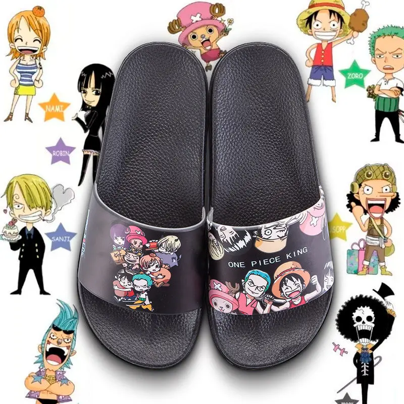 Anime One Piece Cartoon Slippers Summer Stylish Beach Outdoor Non-Slip Household Slippers
Anime One Piece Cartoon Slippers Summer Stylish Beach Outdoor Non-Slip Household Slippers