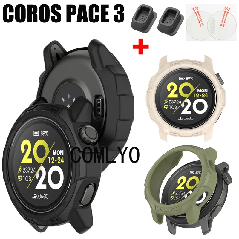 Мягкий защитный чехол для смарт-часов COROS PACE 3 
Мягкий защитный чехол для смарт-часов COROS PACE 3