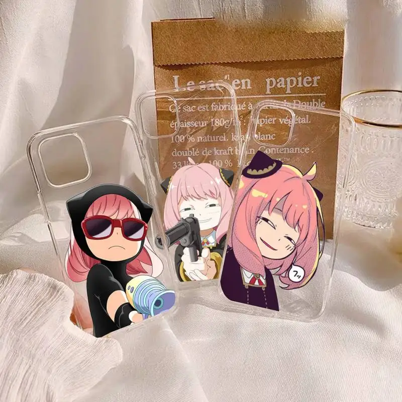 Spy X Family Anya cute funny Phone Case Transparent soft For iphone 12 11 13 14 x xs xr pro max mini
Spy X Family Anya cute funny Phone Case Transparent soft For iphone 12 11 13 14 x xs xr pro max mini