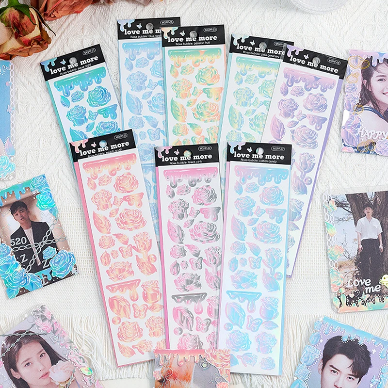 Rose Bubble Hand Account Sticker Pvc Waterproof Diary Decorative Die-cut Small Sticker Good Card Material Paper Cup Mobile Phone
Rose Bubble Hand Account Sticker Pvc Waterproof Diary Decorative Die-cut Small Sticker Good Card Material Paper Cup Mobile Phone