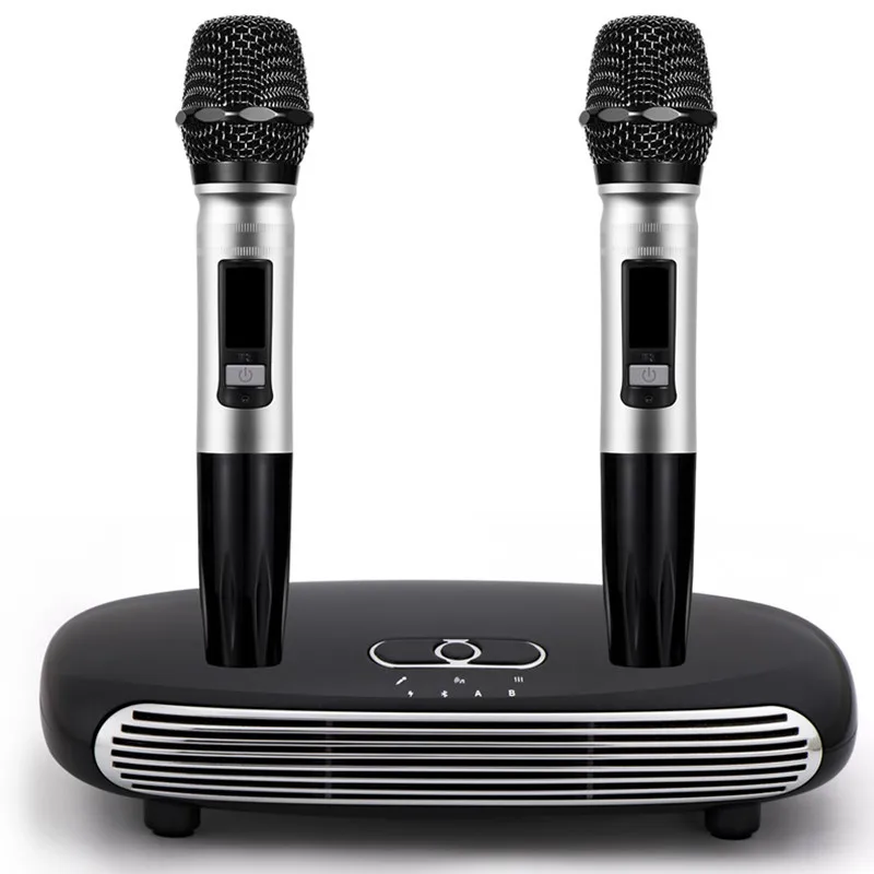 Digital Sound Audio Mixer Singing Machine Handheld Wireless Karaoke Microphone Karaoke player Home Karaoke Echo Mixer System
Digital Sound Audio Mixer Singing Machine Handheld Wireless Karaoke Microphone Karaoke player Home Karaoke Echo Mixer System