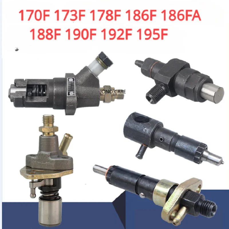 

Air cooled diesel generator engine Fuel Injector Injection Pump assembly 170F 173F 178F 186F 186FA 188F 192F 195F 190F Tiller