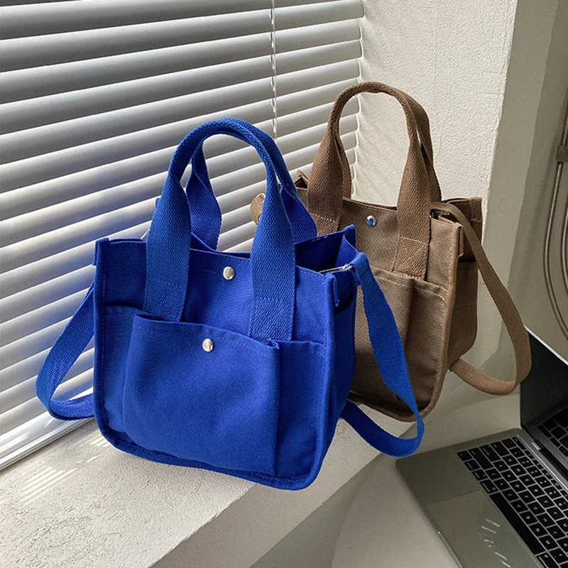 Women Crossbody Bags Canvas Solid Color Casual Tote Bag Messenger Bag Shoulder Bag Brand Designer Simplicity Girl's Shoulder Bag
Women Crossbody Bags Canvas Solid Color Casual Tote Bag Messenger Bag Shoulder Bag Brand Designer Simplicity Girl's Shoulder Bag