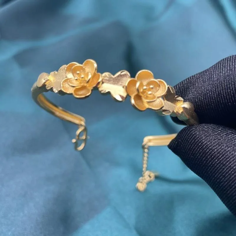 Indian wedding Bracelets For Women 24k Gold color Chain Bracelet Bangle Pulseira Femme Wedding luxury Jewelry Accessories
Indian wedding Bracelets For Women 24k Gold color Chain Bracelet Bangle Pulseira Femme Wedding luxury Jewelry Accessories