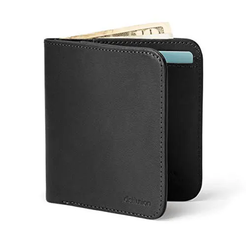 Wally Agent Thin Minimalist Bifold Genuine Wallet (Ink with RFID Blocking)
Wally Agent Thin Minimalist Bifold Genuine Wallet (Ink with RFID Blocking)