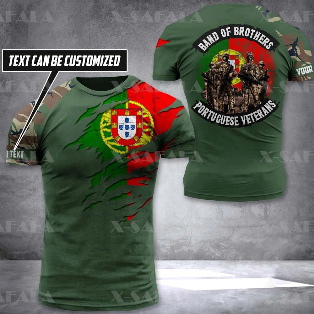 Portuguese Portugal Soldier-ARMY-VETERAN Country Flag 3D Printed High Quality T-shirt Summer Round Neck Men Female Casual Top-5
Portuguese Portugal Soldier-ARMY-VETERAN Country Flag 3D Printed High Quality T-shirt Summer Round Neck Men Female Casual Top-5
