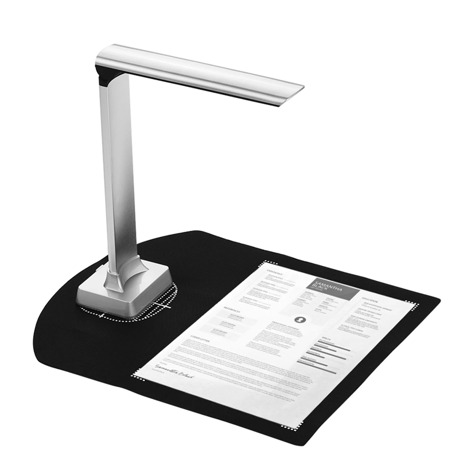 Foldable HD High Speed USB Image Document Camera Scanner 15 Mega-Pixels A4 Scanning Size with LED Light for Classroom Office 
Foldable HD High Speed USB Image Document Camera Scanner 15 Mega-Pixels A4 Scanning Size with LED Light for Classroom Office