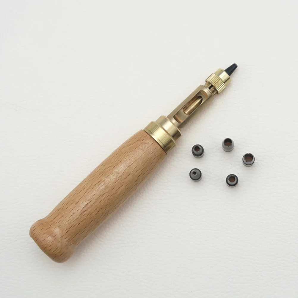 6 Pcs Screw Punch Tool Car Leash Bookbinding Drill Paper Punch Kit Car Multitool Punch Hole Hole Hollow Punch
6 Pcs Screw Punch Tool Car Leash Bookbinding Drill Paper Punch Kit Car Multitool Punch Hole Hole Hollow Punch