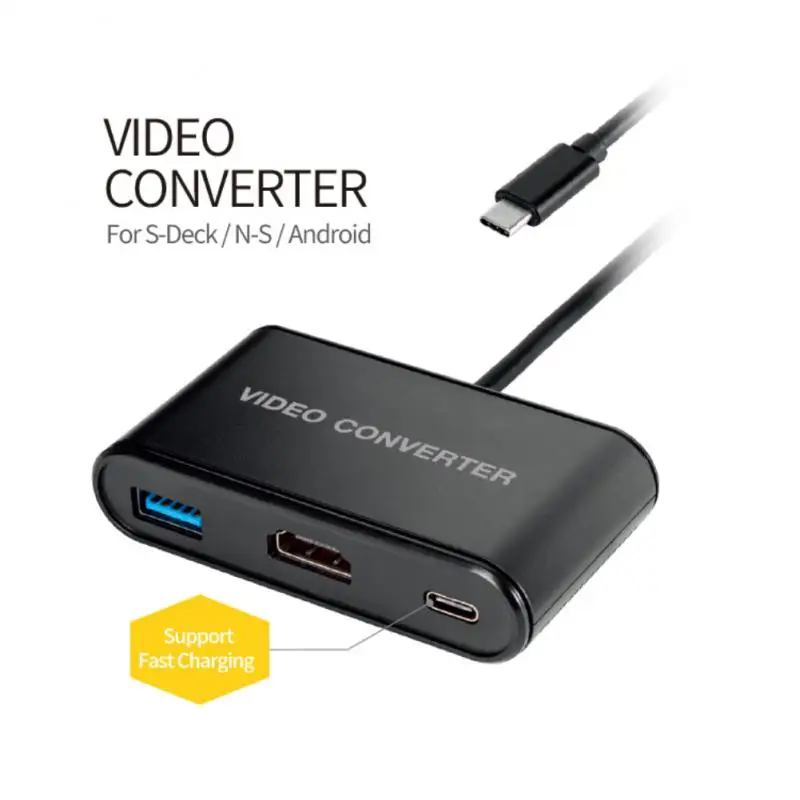 Portable Docking Station Support Usb3.0 1080p Hd Video Converter Black With Usb2.0 Hd Video Converter Support Pd Fast Charge
Portable Docking Station Support Usb3.0 1080p Hd Video Converter Black With Usb2.0 Hd Video Converter Support Pd Fast Charge