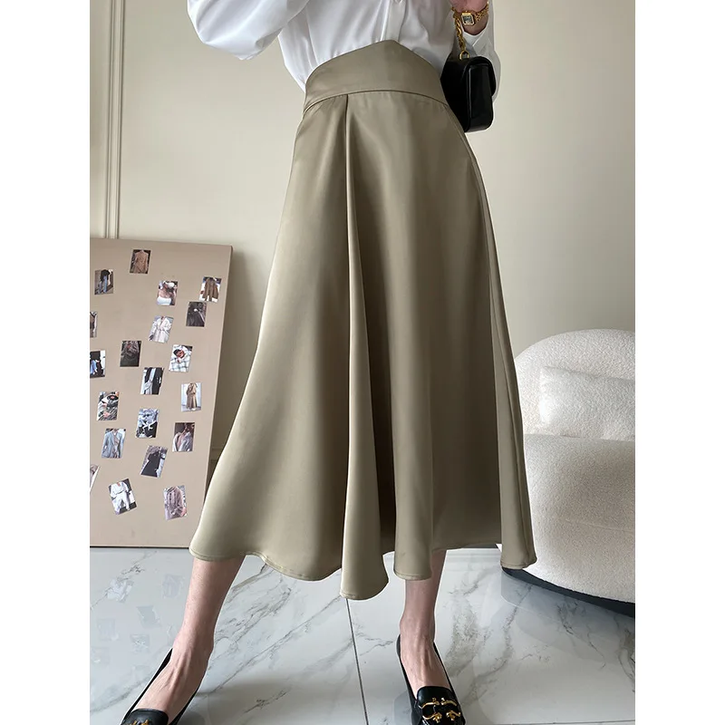 Khaki Color Fashion Work Office Long Skirt for Women High Waist Formal Elegant Ball Gown Medieval Skirt for Lady
Khaki Color Fashion Work Office Long Skirt for Women High Waist Formal Elegant Ball Gown Medieval Skirt for Lady