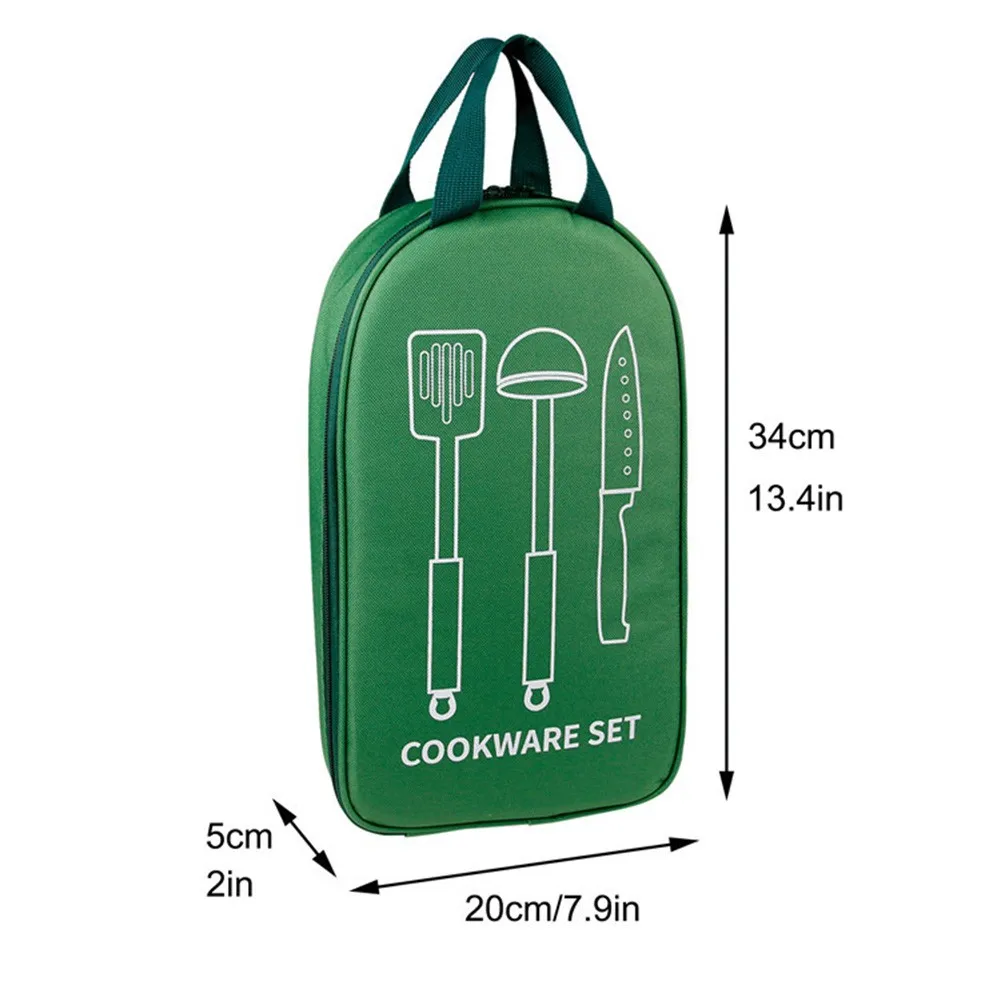 1PC Polyester Large Capacity Camping Cooking Utensils Outdoor Storage Bag Kitchen Cookware Bag 36 X 20.5 X 6cm
1PC Polyester Large Capacity Camping Cooking Utensils Outdoor Storage Bag Kitchen Cookware Bag 36 X 20.5 X 6cm