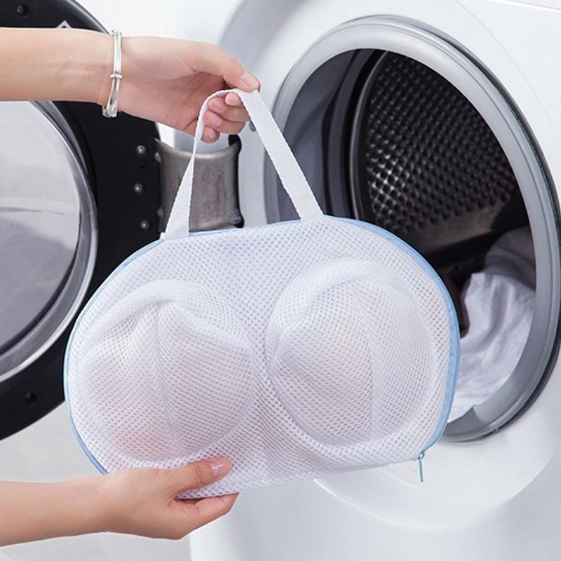 Laundry Washing Bag Bra Anti-deformation Mesh Machine-wash Special Polyester Mesh Bags Protector Underwear Sports Bra Cleaner
Laundry Washing Bag Bra Anti-deformation Mesh Machine-wash Special Polyester Mesh Bags Protector Underwear Sports Bra Cleaner