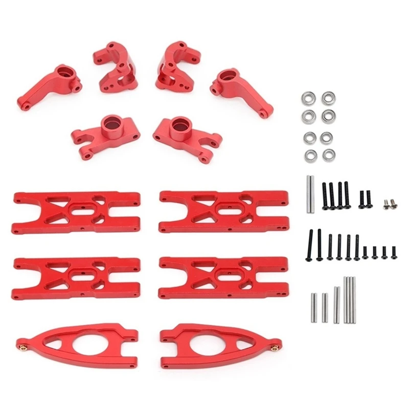 Front Steering Knuckle & C-Hub & Rear Hub & Suspension Arm Set For Arrma 1/10 Granite Voltage MEGA 2WD Upgrade Parts
Front Steering Knuckle & C-Hub & Rear Hub & Suspension Arm Set For Arrma 1/10 Granite Voltage MEGA 2WD Upgrade Parts