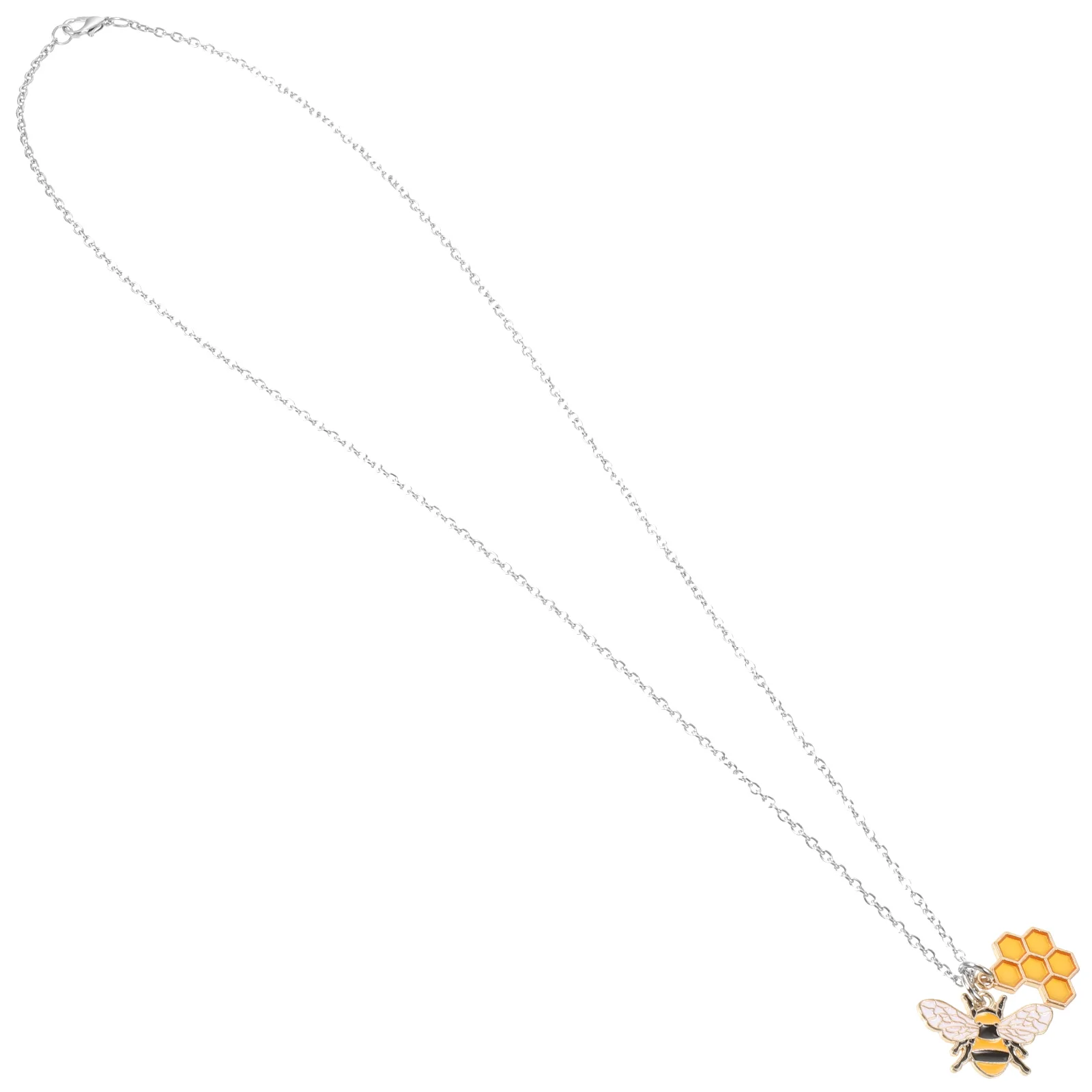 Bee Pendant Necklace Simple Jewelry Honeycomb Necklaces Women Fashion Trendy Alloy Women's
Bee Pendant Necklace Simple Jewelry Honeycomb Necklaces Women Fashion Trendy Alloy Women's