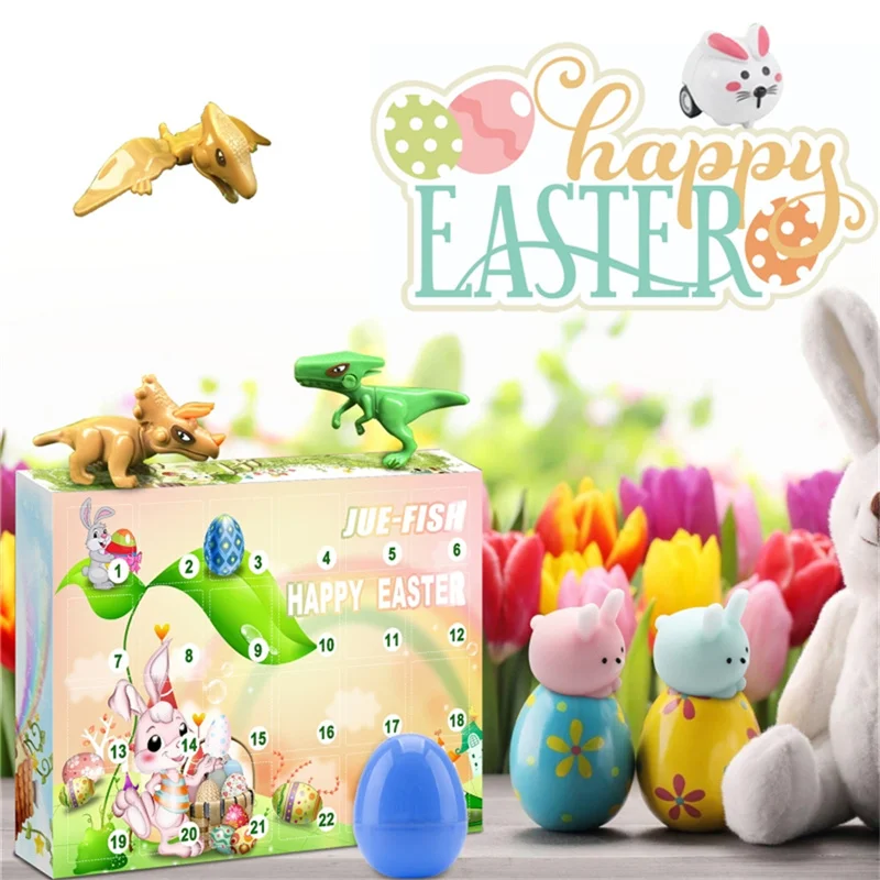 Easter Mystery Box Lucky Blind Box Cartoon Animal Egg Surprise Gift Advent Calendar Christmas 24 Days Countdown Toys For Kids
Easter Mystery Box Lucky Blind Box Cartoon Animal Egg Surprise Gift Advent Calendar Christmas 24 Days Countdown Toys For Kids