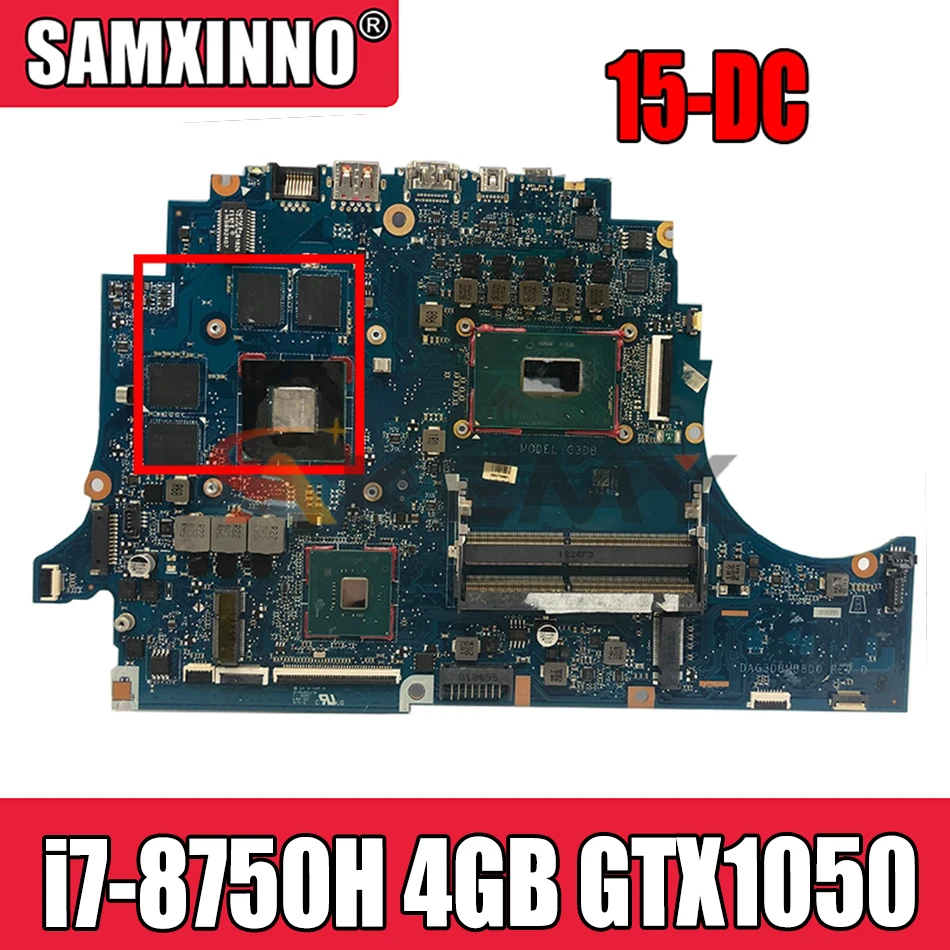 Akemy for HP OMEN 15-DC Laptop Motherboard i7-8750H 4GB GTX1050 WIN10 L24330-601 L24331-601 DAG3DBMB8D0 100% working perfect
Akemy for HP OMEN 15-DC Laptop Motherboard i7-8750H 4GB GTX1050 WIN10 L24330-601 L24331-601 DAG3DBMB8D0 100% working perfect