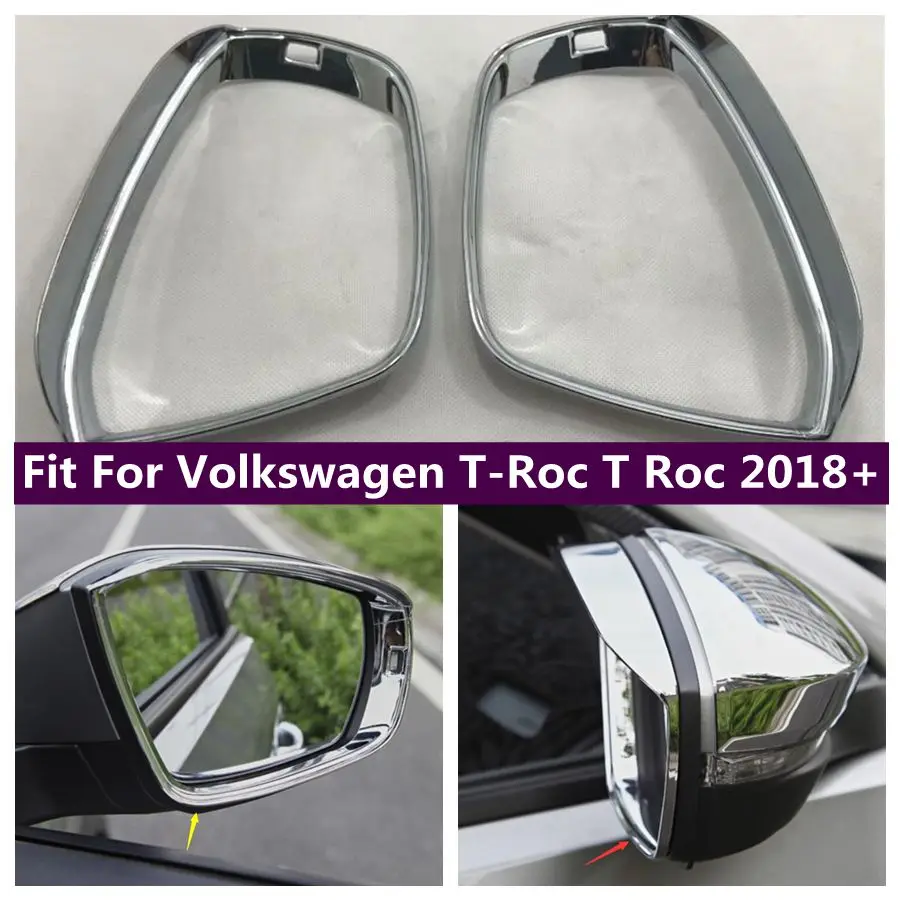 Chrome Rearview Mirror Eyebrow Sun Rain Shield Visor Cover Trim Fit For Volkswagen T-Roc T Roc 2018 - 2021 Exterior Accessories
Chrome Rearview Mirror Eyebrow Sun Rain Shield Visor Cover Trim Fit For Volkswagen T-Roc T Roc 2018 - 2021 Exterior Accessories