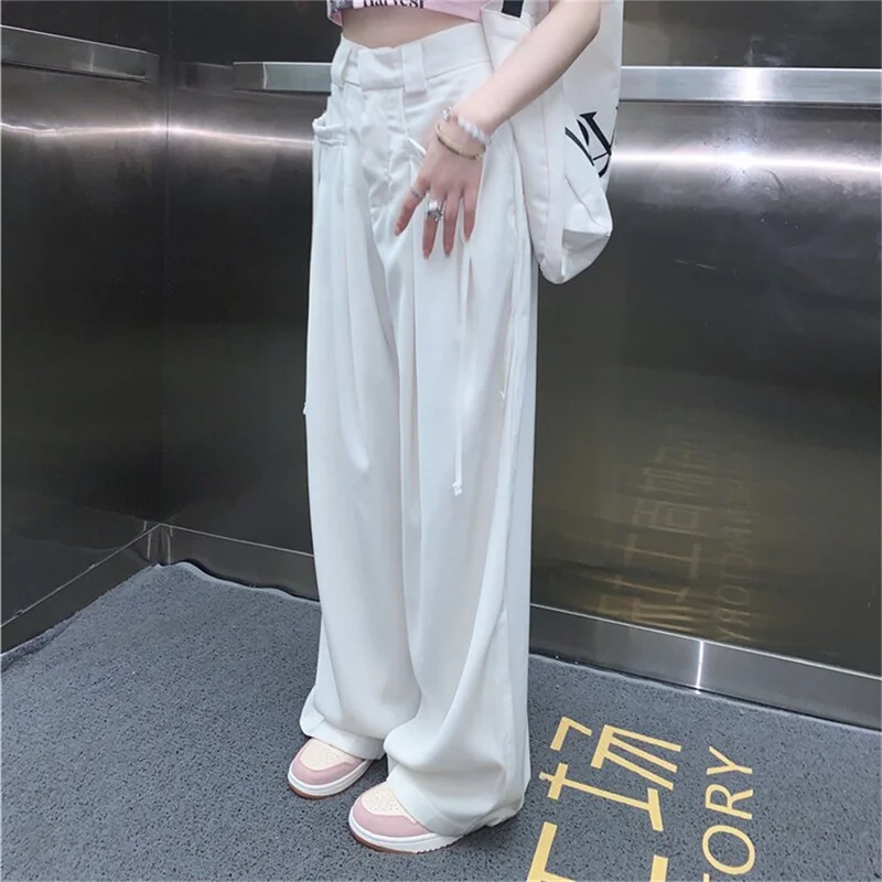 Cargo Pants Women Baggy Trousers 2023 Fall Streetwear Pants Vintage Casual Elastic Waist Loose Sweatpants Women
Cargo Pants Women Baggy Trousers 2023 Fall Streetwear Pants Vintage Casual Elastic Waist Loose Sweatpants Women
