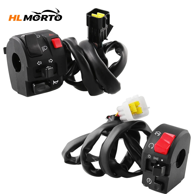 7/8" 22mm Motorcycle Switches Motorbike Horn Button Turn Signal Electric Fog Lamp Light Start Handlebar Controller Switch 
7/8" 22mm Motorcycle Switches Motorbike Horn Button Turn Signal Electric Fog Lamp Light Start Handlebar Controller Switch