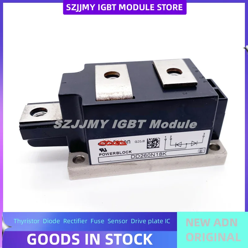 Модуль SZJJMY IGBT DD260N12K DD260N14K DD260N16K DD260N18K, бесплатная доставка, новые и оригинальные модели, гарантия качества
Модуль SZJJMY IGBT DD260N12K DD260N14K DD260N16K DD260N18K, бесплатная доставка, новые и оригинальные модели, гарантия качества