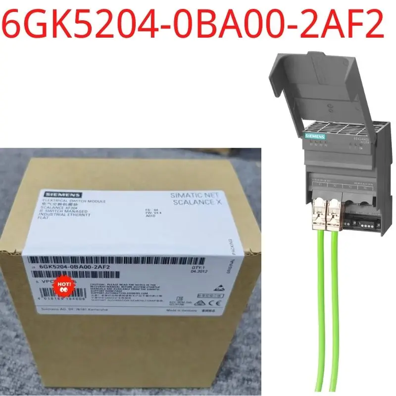 6GK5204-0BA00-2AF 2 Новый скаландр XF204, плоский, управляемый переключатель IE, 4x 10/100 Мбит/с RJ45 порты, подающий сигнал об ошибке контакт с
6GK5204-0BA00-2AF 2 Новый скаландр XF204, плоский, управляемый переключатель IE, 4x 10/100 Мбит/с RJ45 порты, подающий сигнал об ошибке контакт с