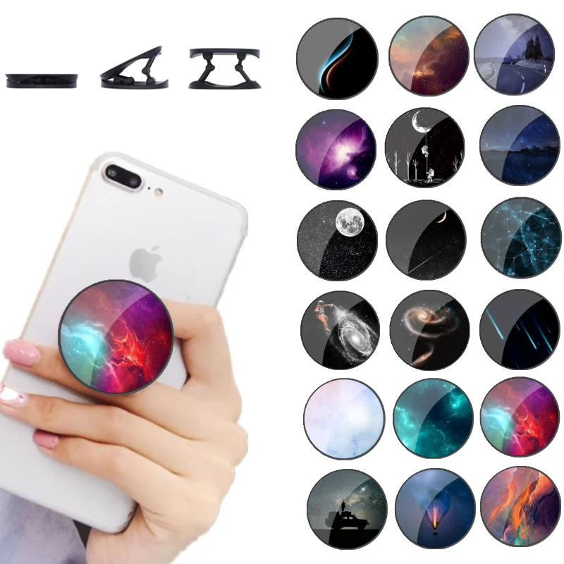 New Colorful Sky Finger Ring Phone Stand Grip Finger Rring Support Anti-Fall Round Foldable Universal Mobile Phone Holder
New Colorful Sky Finger Ring Phone Stand Grip Finger Rring Support Anti-Fall Round Foldable Universal Mobile Phone Holder