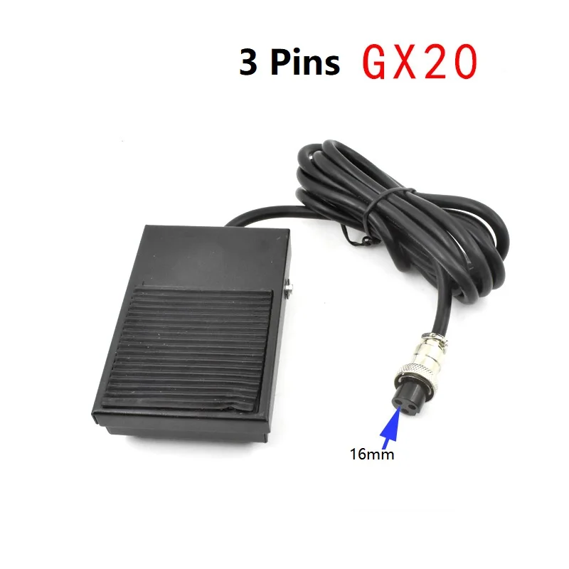 2-3 Pins Foot Pedal Power Controller Switch For TIG ATGW Plasma Spot Weldding Machine Foot Switch Automatic Feeding Soldering
2-3 Pins Foot Pedal Power Controller Switch For TIG ATGW Plasma Spot Weldding Machine Foot Switch Automatic Feeding Soldering