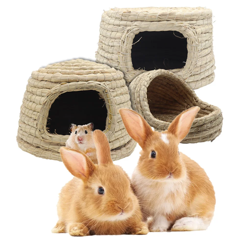 Pet Rabbit Grass Bed Natural Straw Woven House Bunny Chew Toys Hay Nest Bed for Hamsters Chinchillas Mice Small Animals
Pet Rabbit Grass Bed Natural Straw Woven House Bunny Chew Toys Hay Nest Bed for Hamsters Chinchillas Mice Small Animals