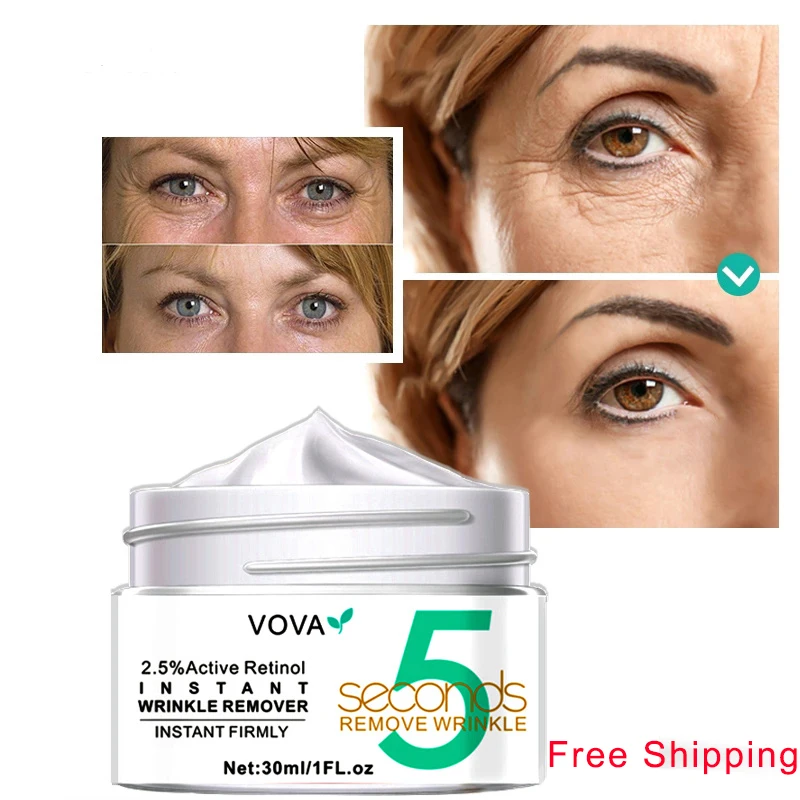 1/2/4Pcs Retinol Instant Wrinkles Removal Cream 5 Seconds Lifting Firming Anti-aging Improve Puffiness Fade Fine Lines Face Care
1/2/4Pcs Retinol Instant Wrinkles Removal Cream 5 Seconds Lifting Firming Anti-aging Improve Puffiness Fade Fine Lines Face Care