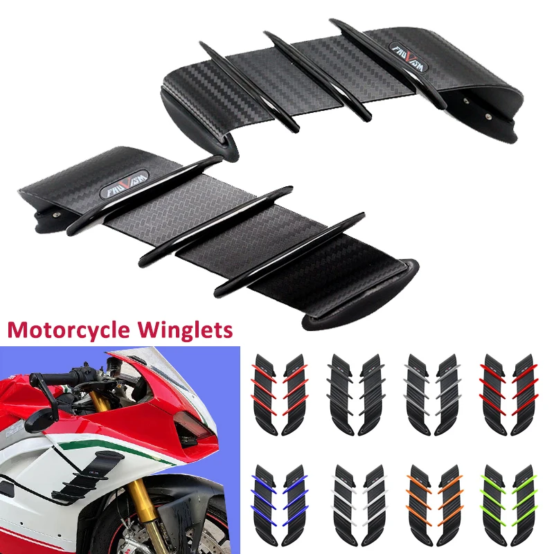 Motorcycle Winglets Fairing Aerodynamic Wing Kit Spoiler Accessories for BMW S1000RR HP4
Motorcycle Winglets Fairing Aerodynamic Wing Kit Spoiler Accessories for BMW S1000RR HP4