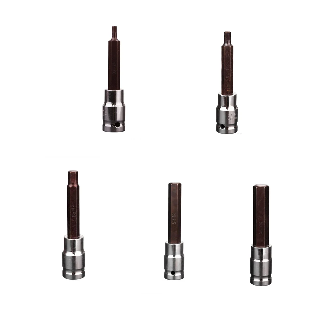 1 2inch Drive Socket Wrench Rustproof Adapter Head H4 H6 H8 Drives Hexagonal Bits Sockets Hand Tool 99mm H6 0 13kg
1 2inch Drive Socket Wrench Rustproof Adapter Head H4 H6 H8 Drives Hexagonal Bits Sockets Hand Tool 99mm H6 0 13kg