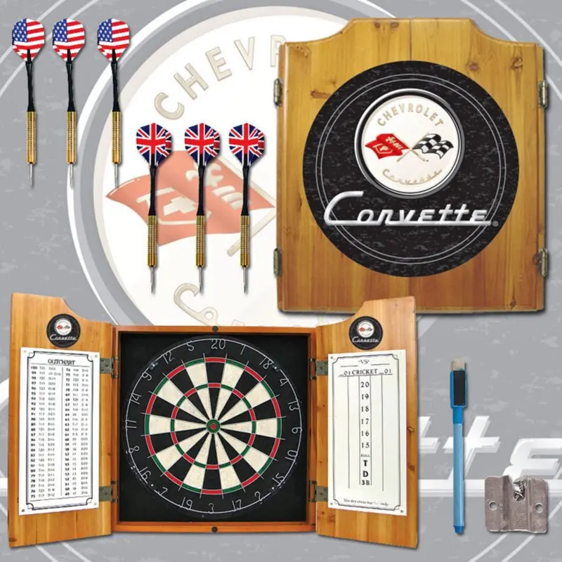 Corvette C1 Cabinet Includes Darts and , Black Dart Board Set Wall Hanging Thickened Indoor Outdoor Throwing Game Steel Tipped
Corvette C1 Cabinet Includes Darts and , Black Dart Board Set Wall Hanging Thickened Indoor Outdoor Throwing Game Steel Tipped