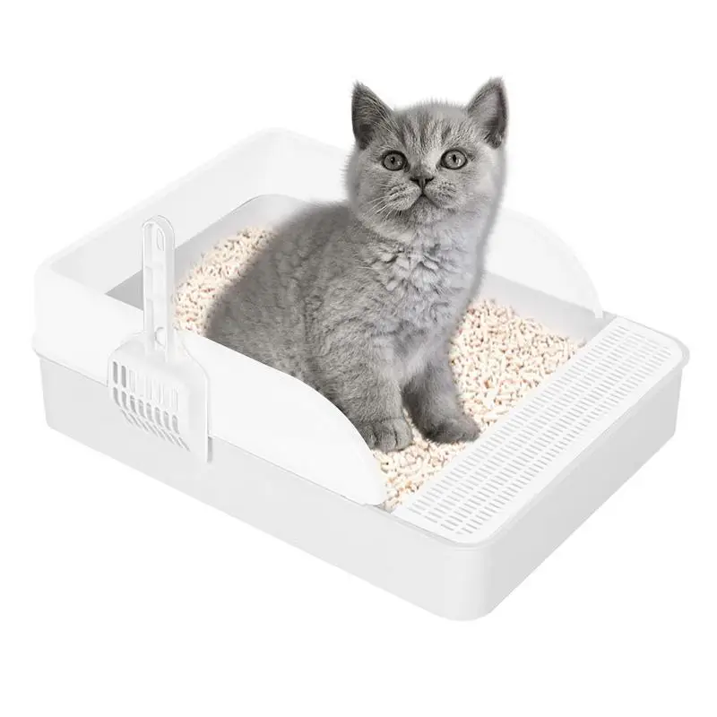 Open Litter Box Prevent Sand Leakage Durable High Side Sifting Litter Box For Cats Secure And Odor Litter Box Removable Litter
Open Litter Box Prevent Sand Leakage Durable High Side Sifting Litter Box For Cats Secure And Odor Litter Box Removable Litter