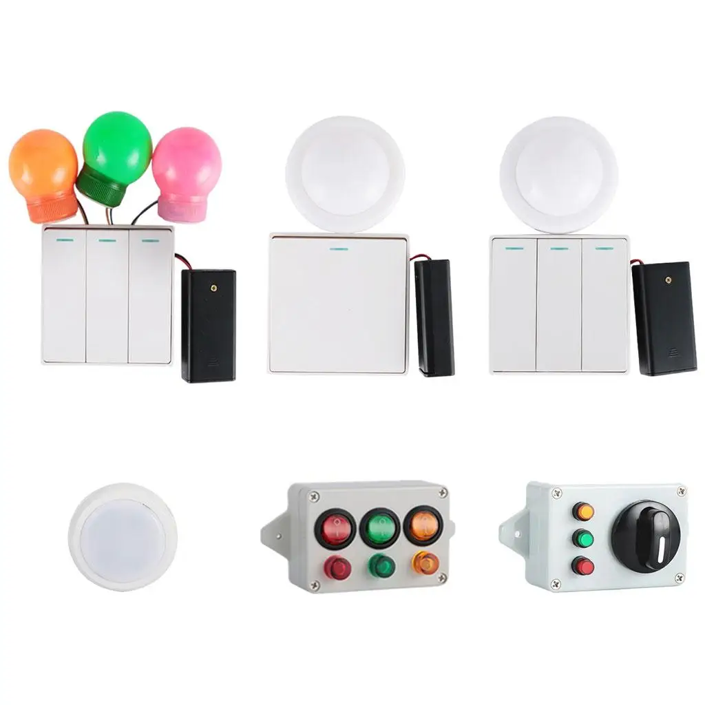 Mini Busy Board Accessory, Light Teaching Practical Skills Motor Skill for Age 3+
Mini Busy Board Accessory, Light Teaching Practical Skills Motor Skill for Age 3+