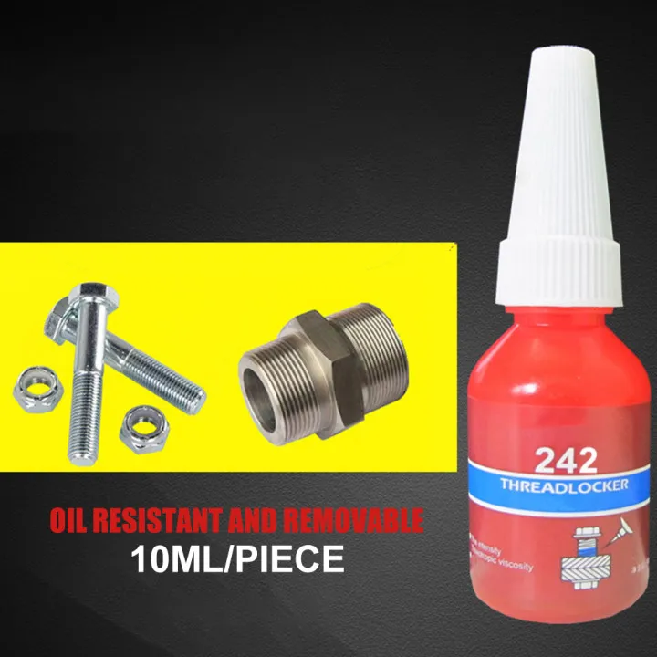 10ml Adhesive Wire Sealing Anti-Corrosion Thread Anti-Pressure Blue 242 Glue Anaerobic Screw Lock New Anaerobic Adhesive
10ml Adhesive Wire Sealing Anti-Corrosion Thread Anti-Pressure Blue 242 Glue Anaerobic Screw Lock New Anaerobic Adhesive