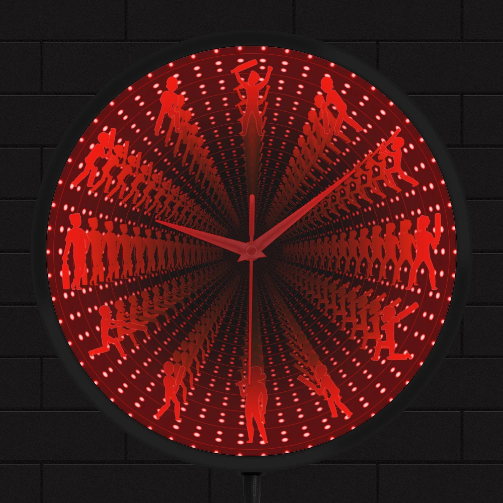 Cricket Player Infinity Mirror Wall Clock Cricketer Athlete Sportsman Room Decor Night Light Neon Sign Clock Bedside Wall Lamp
Cricket Player Infinity Mirror Wall Clock Cricketer Athlete Sportsman Room Decor Night Light Neon Sign Clock Bedside Wall Lamp